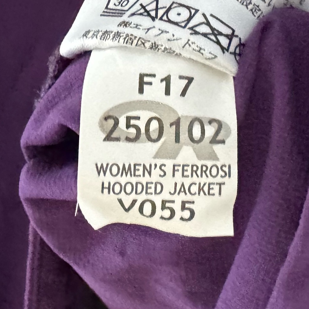 Outdoor Research Ferrosi Hood Jacket Womens XL Nylon Purple Windbreaker Outdoor - Picture 11 of 13